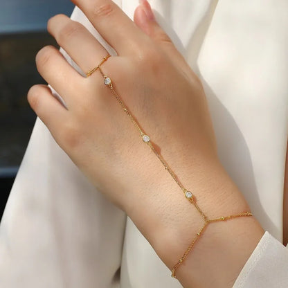 3mm Round Bezel Moissanite Bracelets for Women 14-21cm Adjustable Chain GRA Certified s925 Silver Diamond Bubble Bracelet
