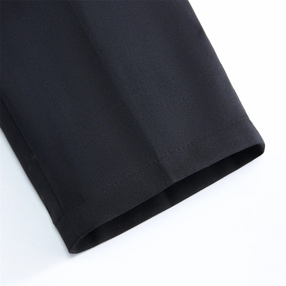 Two-Piece Suit Set for Kids Gold Buttons Boys Slim Fit Formal Tuxedo Children Wedding Party Dresswear 3-14 Years