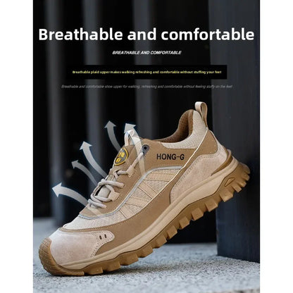 Steel Toe Insulated 10KV Anti Slip Shoes Lightweight  Comfortable Wear-resistant Toe  Anti Smashing and Anti Piercing