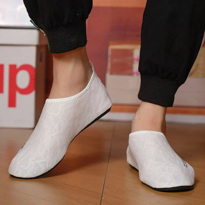 Men's Shoes Breathable Thin Bottom Light Driving Loafers Casual Socks Shoes Men Slippers Comfortable Walking Mens Shoes