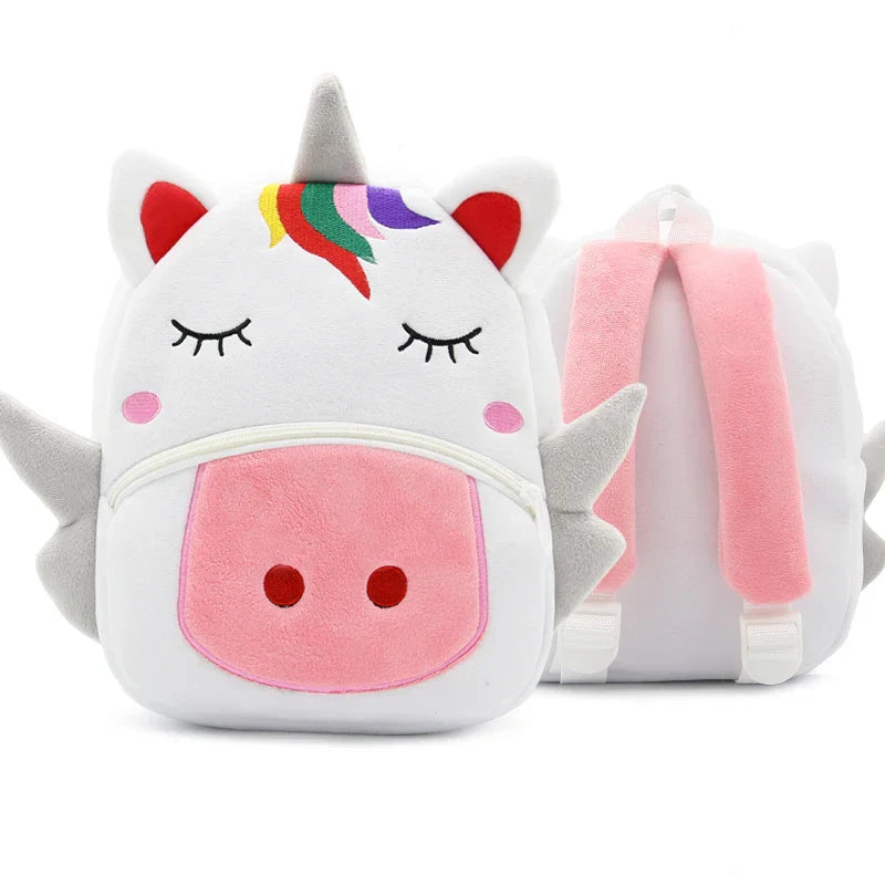 Cute Animals Cartoon Plush Children Backpacks Schoolbag Girls Boys casual Baby Bags