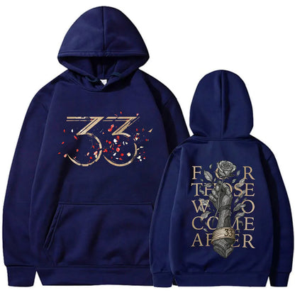 Game Clair Obscur Expedition 33 for Those Who Come After Hoodies Men Clothing Casual Long Sleeves Hooded Sweatshirts Streetwear