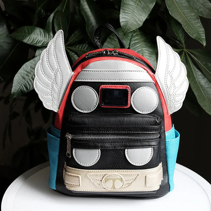 Avengers Deadpool Captains America Backpack Anime Cartoon Backpacks Outdoor Leisure Travel High Capacity Backpack Gifts