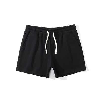 Cotton Gym Shorts Men Sport Running Shorts Homme Breathable Soft