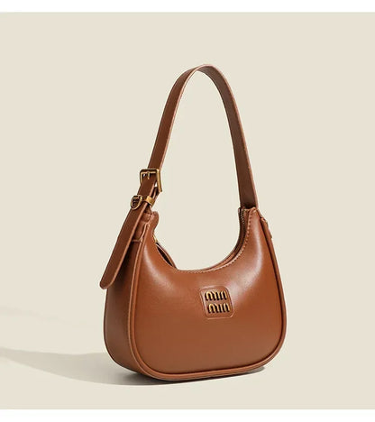 2025 Fashion Underarm Bag Top-handle Bags Women's 2025 New Arrival Casual Dumpling Bag Classyretro Shoulder Crossbody Bag