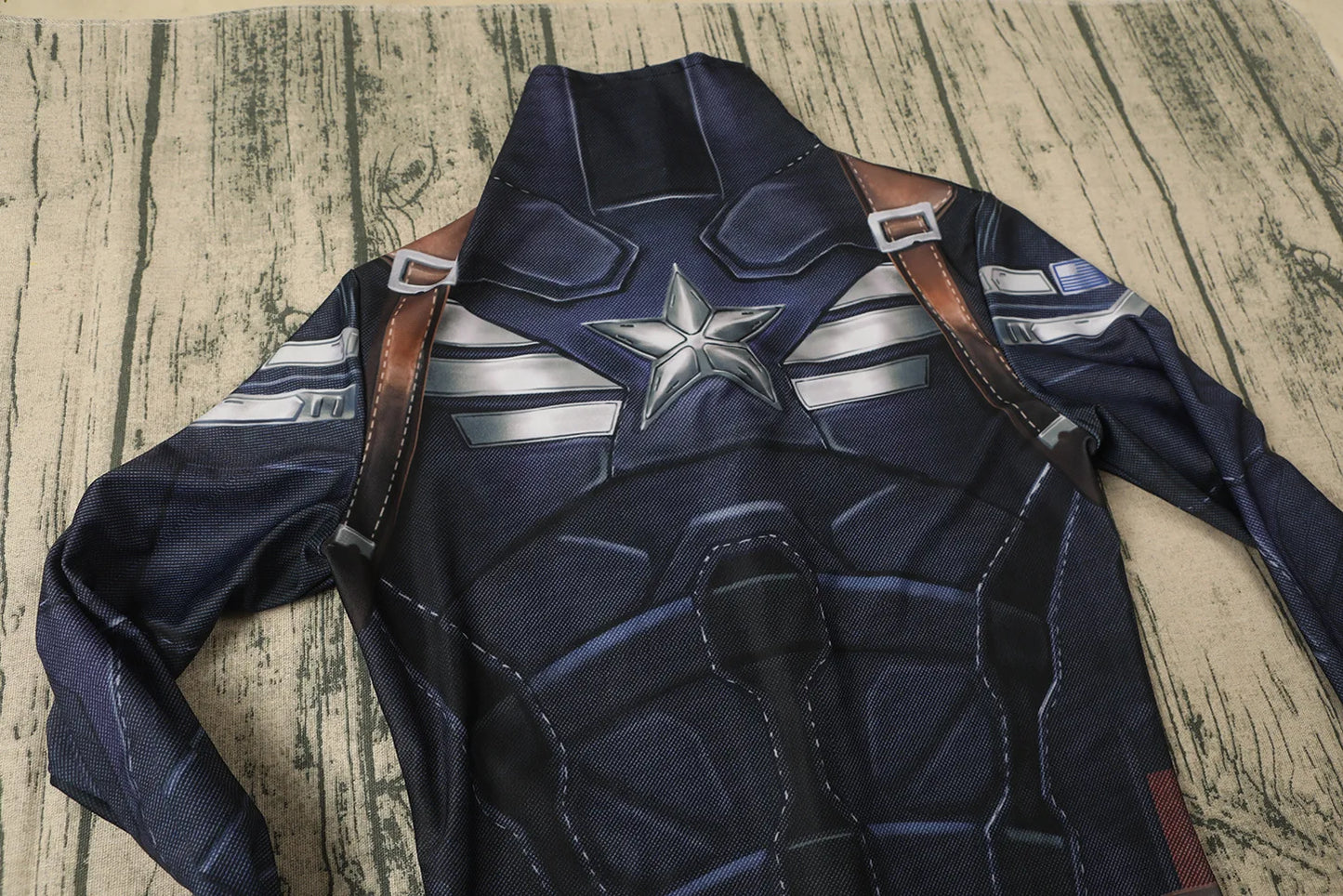 Captain America The Winter Jumpsuit Bodysuit Cosplay Costumes Movie Character Halloween Performance Costume for Adult Kids