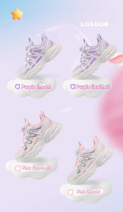 Spring and autumn children's shoes girls' school students leisure sports running shoes basketball children outdoor tennis shoes