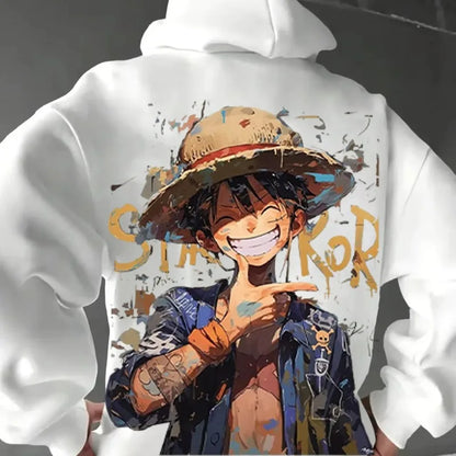 Couple Hooded Sweatshirt Harajuku Y2k Street One Piece Enthusiast Long Sleeved Top