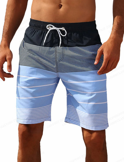 Swim Trunks Quick Dry Board Shorts Bathing Suit Breathable Drawstring With Pockets for Surfing Beach Summer Men's Swim Shorts5XL
