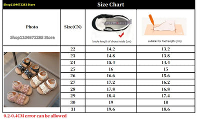 Little Girl's Shoes Bowknot New Summer Girls' Open-toe Sandals Princess Style, Beach Shoes, Soft Sole, Non-slip and Comfortable
