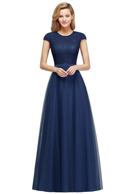 Pearl Pink Chiffon Lace Bridesmaid Dresses Sweetheart Long Evening Gowns With Sashes Formal Occasion Party Prom Vestido De Festa