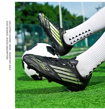 Soccer Cleats for Mens Professional Football Boots Turf Soccer Shoes Indoor/Outdoor Low-top Sneakers Zapatos De Fútbol