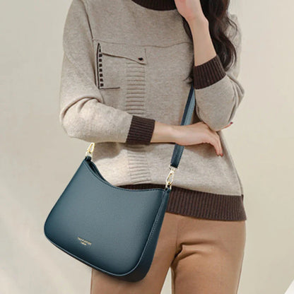 High Quality Underarm Shoulder Bags for Women 2024 Solid Color New Texture Leather Crossbody Bag Luxury Designer Handbags Sac