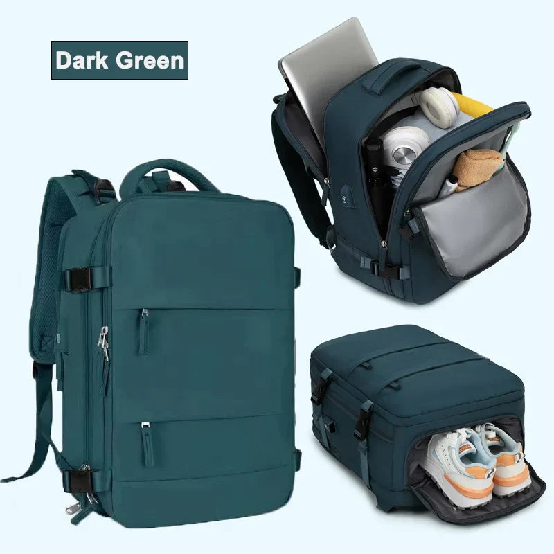 Travel Backpack for Women 40x25x17 Airplane Cabin Backpack Carry-On Luggage 14inch Laptop Backpack Casual Schoolbackpack