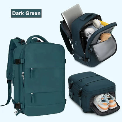 Travel Backpack for Women 40x25x17 Airplane Cabin Backpack Carry-On Luggage 14inch Laptop Backpack Casual Schoolbackpack