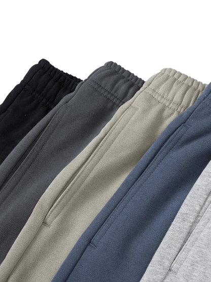 Oversize 390gsm Fabric Jogger Shorts Casual Drawstring