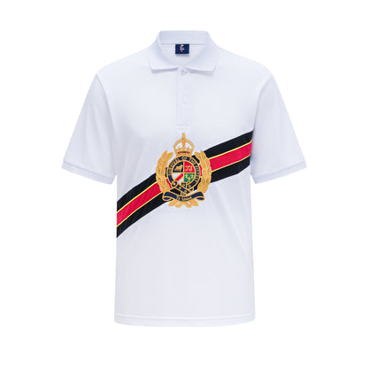 Men's polo shirt survival of the fittest cotton embroidery stitching color classic fashion original design pure cotton quality