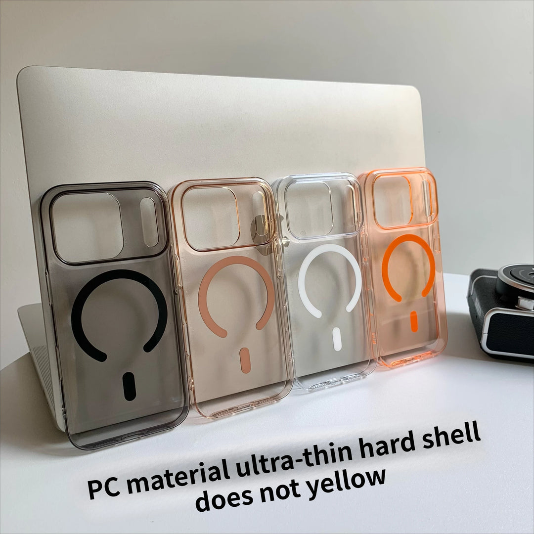 Transparent Magnetic phone Case for iPhone 17pro 17 Pro Max