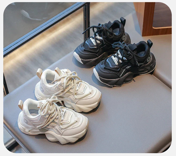 Children's Autumn Versatile Sports Shoes Fashion Causal School Kids Running Sneakers Breathable Non-slip Boy Girl Leisure Shoes