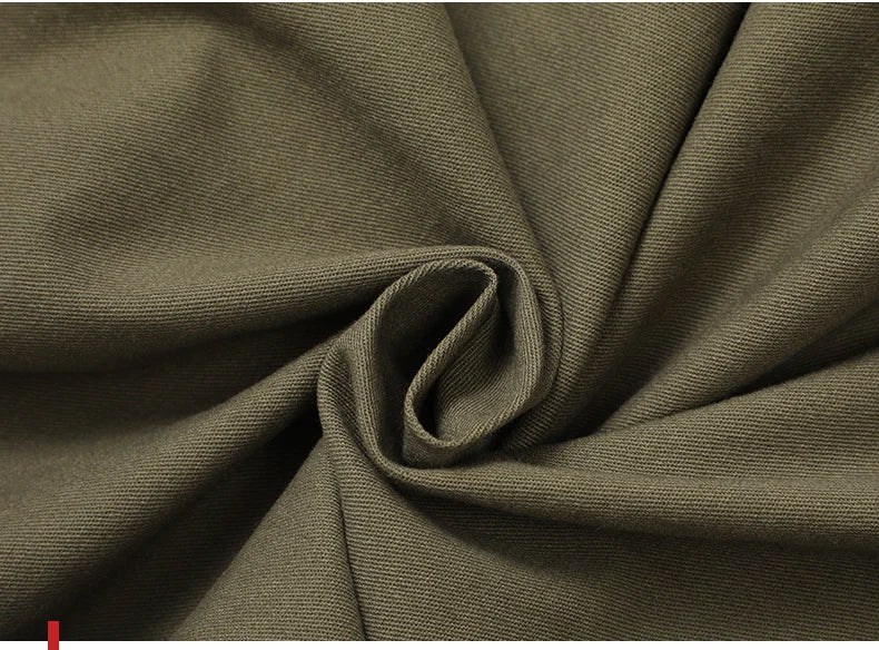 Dayton Olive Stretch Chinos:Mens Suit Pants Cotton Casual Stretch Male Trousers Long Straight High Quality Dress Pants 40 42 44