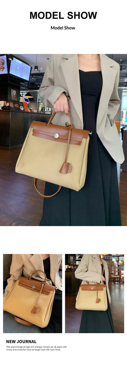Fashionable Versatile Handbag 2026 New Style Premium Feel Stylish Single Shoulder Tote Bag Casual Commute Crossbody Bag