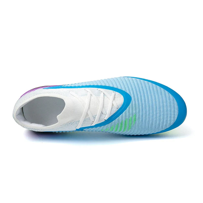 817 Mens Soccer Shoes Ultralight Turf Soccer Cleats for Youth Sneakers TF/FG Training Football Boots Chuteira Campo 35-45