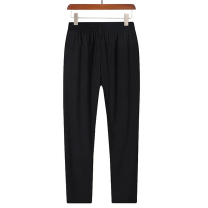 New Ice Silk Breathable Men's Sports Pants Quick Drying Sweat-absorbing Comfortable Cool High Quality Outdoor Pants for Men