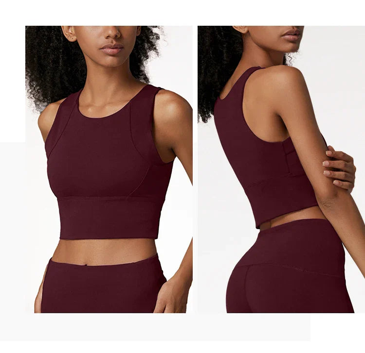 High Elastic Women's 2 Piece Yoga Set with Sports Bra and Leggings High Stretch Pants Bra with Coaster Women's Sports Suit👚