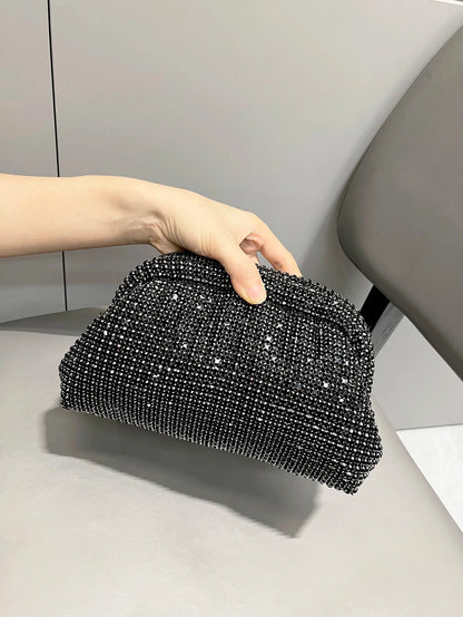 Luxury Designer Rhinestones Clutch Purse Bag for women handle bag Shoulder Bag Purse evening bag banquet bag