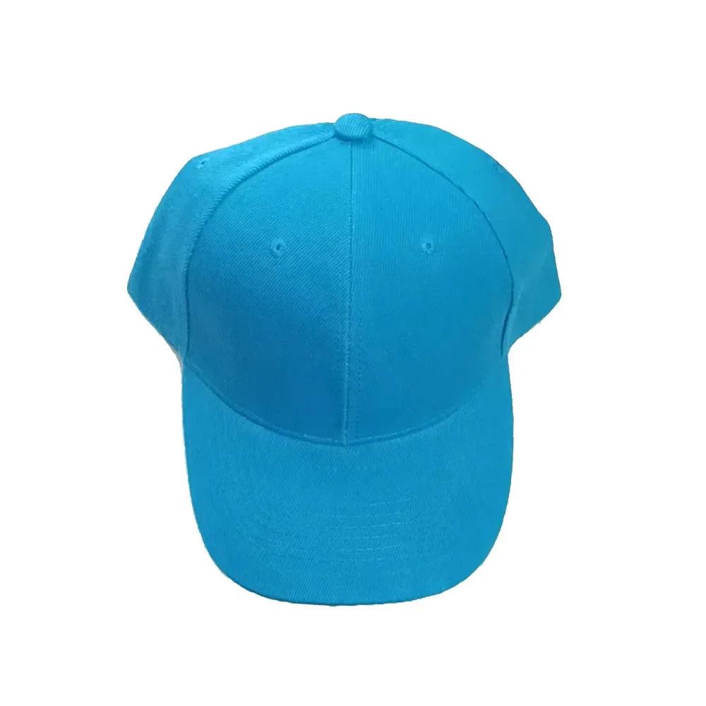 Solid Unisex Baseball Cap 6 Panel Men Caps Daily Womens Summer Hat Curved Brim Adjustable Red White Purple Grey Black