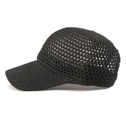 Unisex Quick-Dry Baseball Cap - Waterproof & Breathable - Adjustable Summer Sun Hat for Sports & Casual Wear
