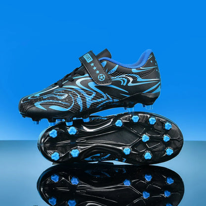 New Kids Soccer Shoes Original Football Shoes Boy Girl Indoor Professional Football Field Boots Society Cleats Non Slip Sneakers