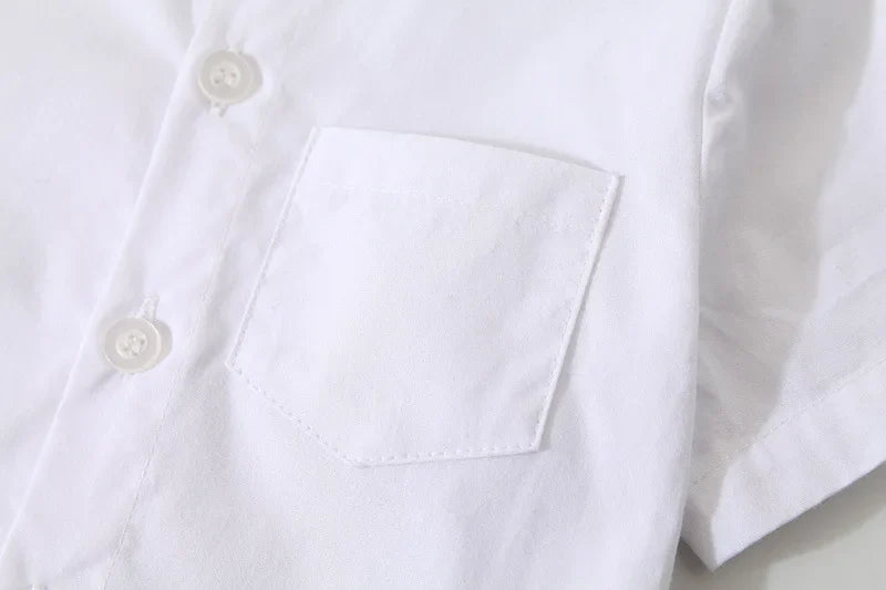 Kids Boys Formal Birthday Outfit Suit Toddler Gentleman Wedding White Shirt 1-7 Years Baby Pants Boys Ceremony Outfits