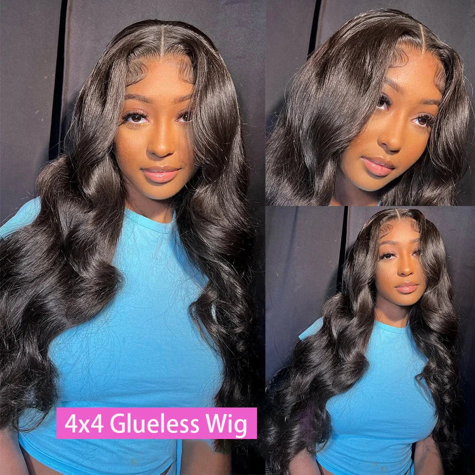 30 40 Inch 13x6 13x4 Body Wave Human Hair Wigs For Black Women 4x4 5x5 Glueless Wigs Human Hair 360 Lace Frontal Wig Pre Cut