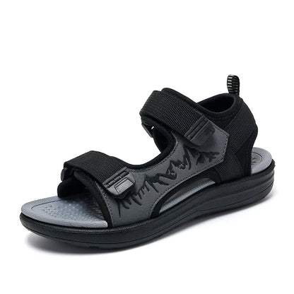 Summer New Children's Sports Sandals Boys Open Toe Sandals Water Beach Shoes Youth Lightweight Comfortable Slippers