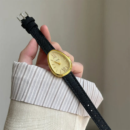 Luxury Brand Women Snake Dial Watch Ladies Fashion Red Leather Strap Quartz Wristwatch Female Gift Dropshipping Clock Relogio