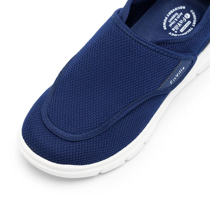 Extra Wide Men's Diabetic Shoes for Elder Orthopedics Feet Swollen Adjustable Walking Shoe Elderly Foot Pain Relief