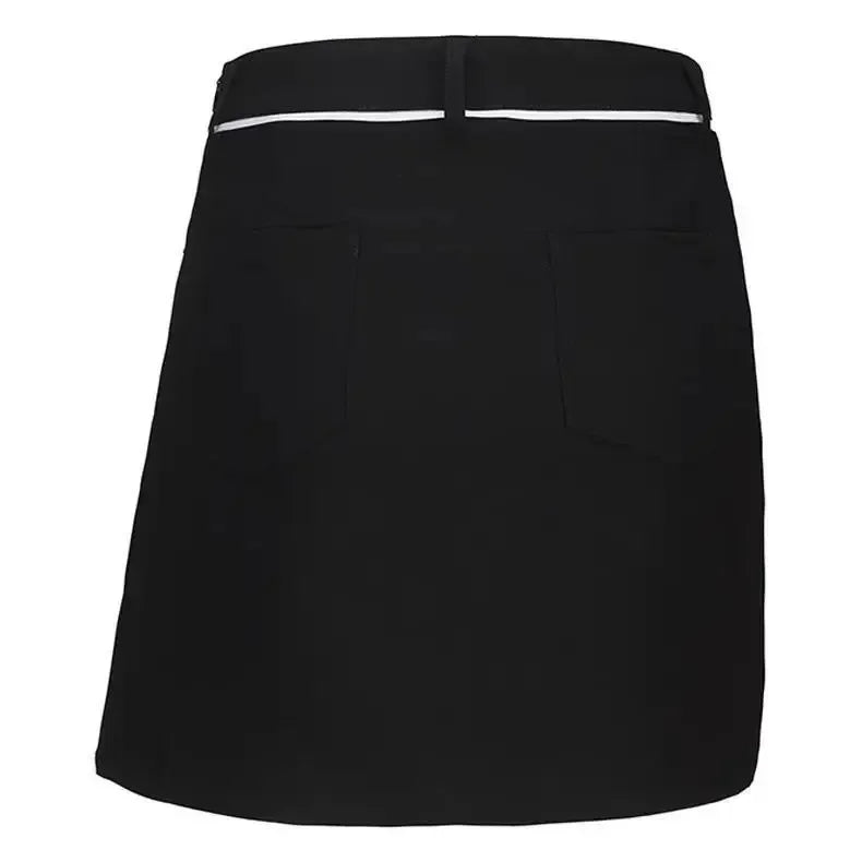 Women Golf Skirt Summer Breathable Short Mini Skirt Golf Dress Sports Elastic Comfortable Outfit Women Clothes