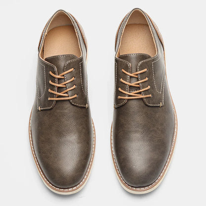 Casual shoes men fashion comfortable leather loafer men
