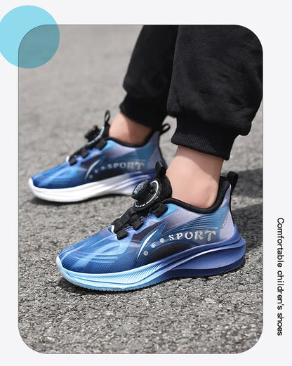 Kids Sneakers Breathable Student Boys Basketball Sports Shoes for Children Outdoor Training Trendy Tennis Size 28-39