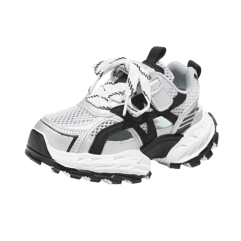 Fashion Kids Soft Chunky Running Sports Shoes Children's Sneakers Boy Spring Summer Mesh Girls School Causal Basketball Shoes