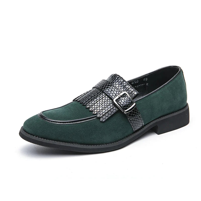 Mocassins Sociais Masculinos Com Borlas Decorativas, Sapatos Elegantes