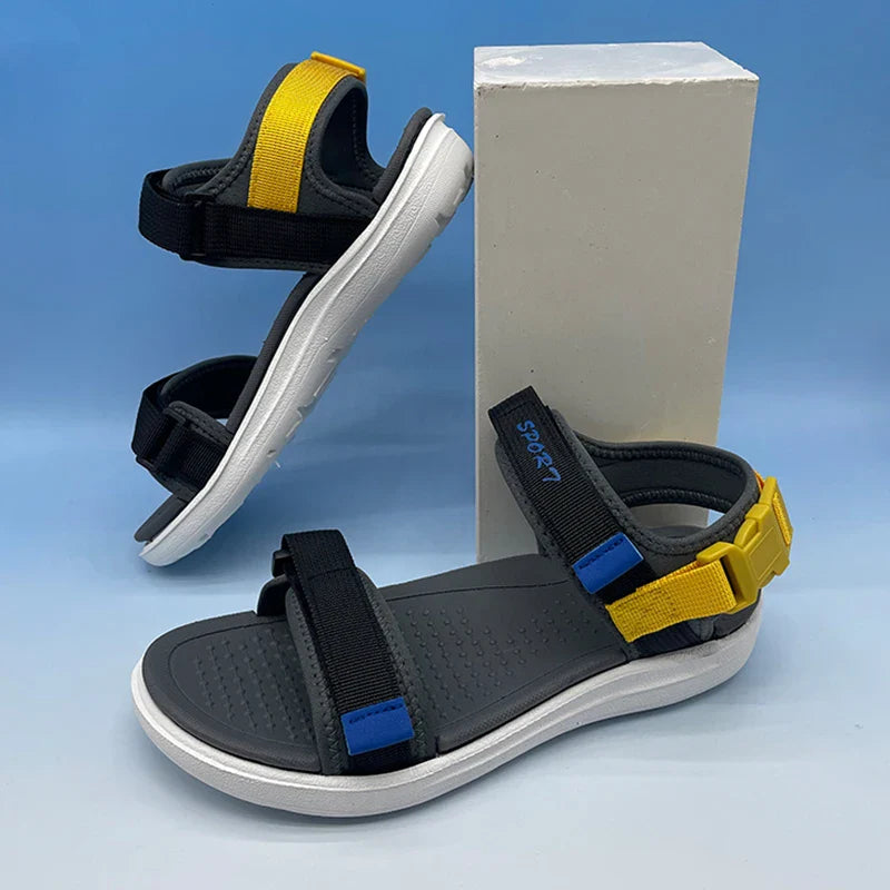 Pink Girls Summer Sandals Children Breathable Beach Shoes Fashion Open Toe Sandals for Kids Boys Casual Walking