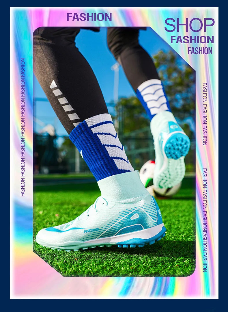 Quality Soccer Cleats for Men Soccer Shoes Society Boys Football Boots Male Football Shoes Sneakers Unisex Soccer Boots