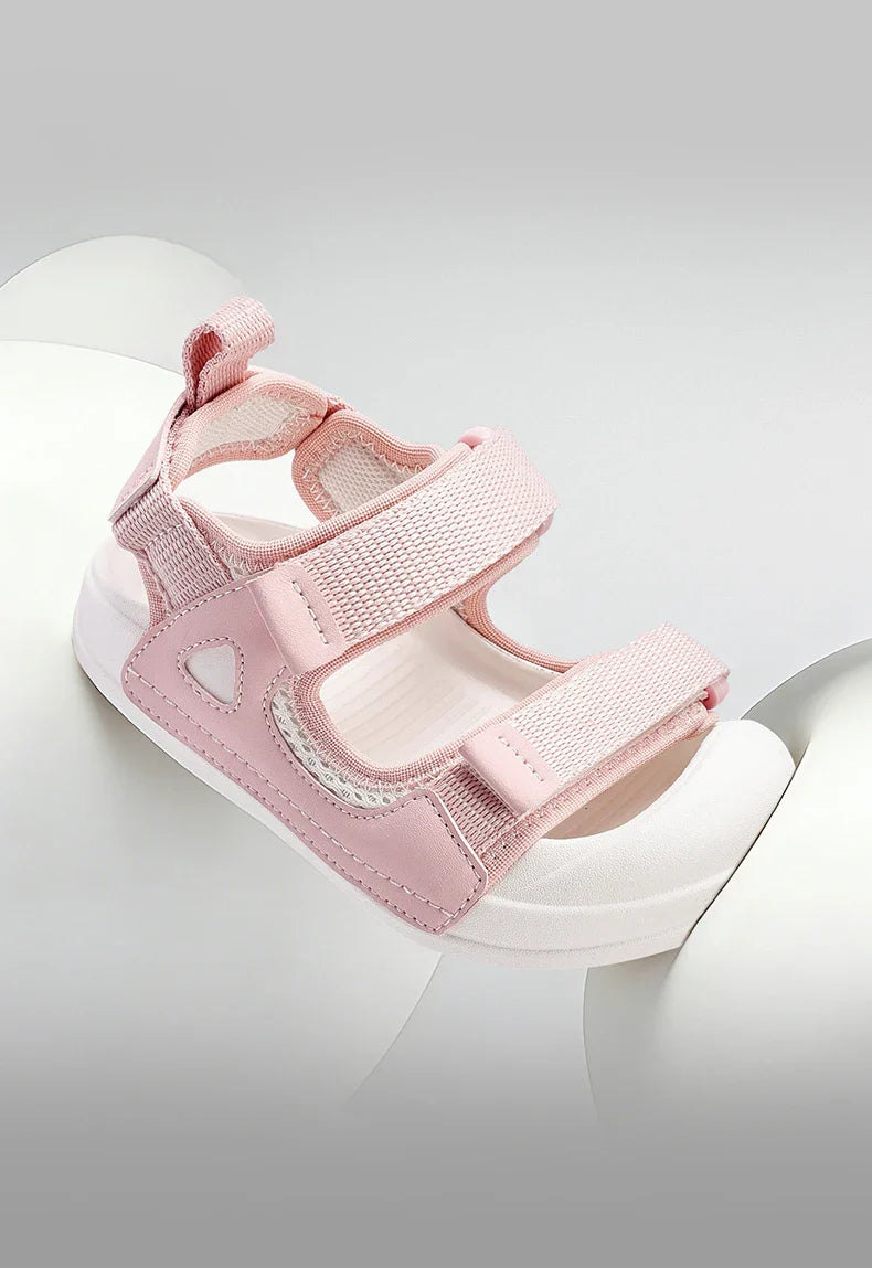 Cheerful Mario Summer Cute Outdoor Sandals for Kids Walking and Travel