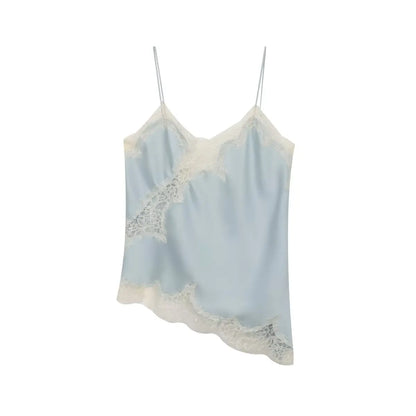 2025  Lace Embellished Sleeveless Tops For Women Top Summer Camisole off Shoulder Casual Woman Tops Women's  Sexy Tank