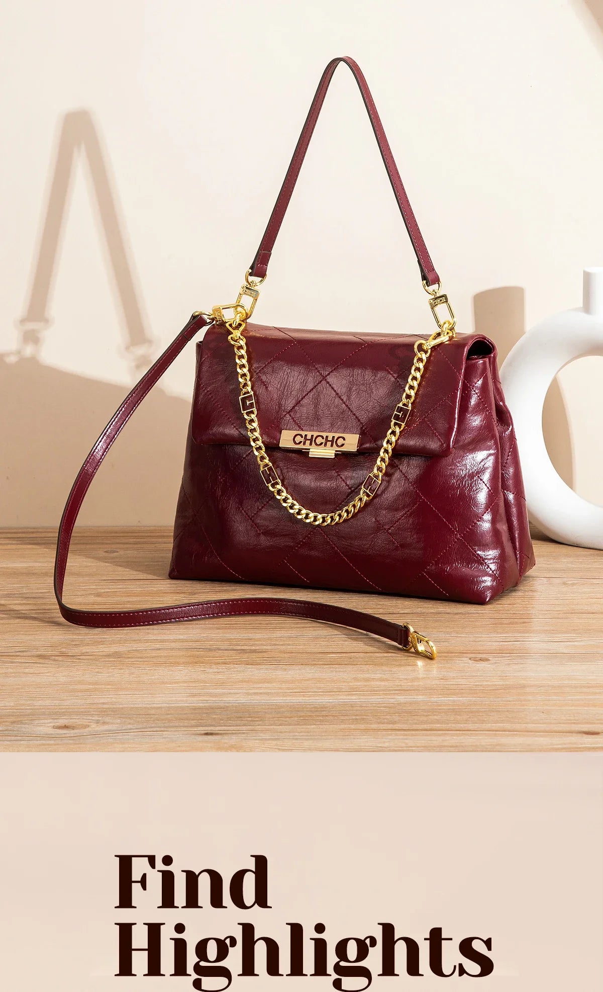 Women's Tote Bag 2026 Spring/Summer New Single Shoulder Bag Simple Black Diamond Grid Pattern Handbag