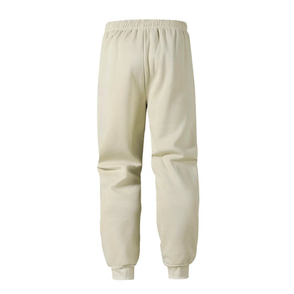 Mens Casual Pants Autumn Winter Fleece Sweatpants Men Joggers Elastic Waist Sport Casual Trousers Baggy Fitness Gym Clothing