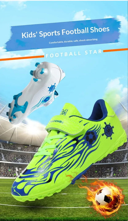 Baseball Cleats for Girls Boys Softball Shoes Kids Indoor Soccer Turf Shoes Futsal Athletic Cleats for Toddler/Little/Big Kid