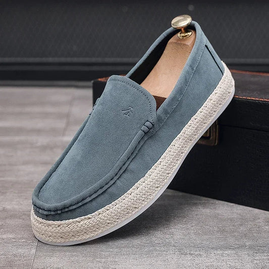 Lightweight Men Casual Shoes Breathable Mens Walking Sneakers Loafers Lazy Shoes Non-slip Driving Shoes Comfortable Cloth Shoes